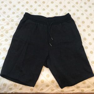 NWOT Pact Organic Drawstring Shorts - Almost Black